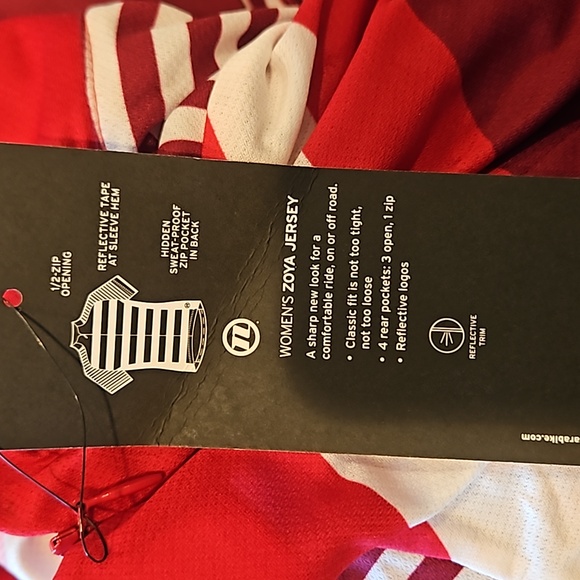 NOVARA ZOYA JERSEY ROSE SIZE XL MULTI COLOR CYCLING CLOTHING - Picture 11 of 11